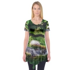 Chicago Garden of the Phoenix Short Sleeve Tunic 