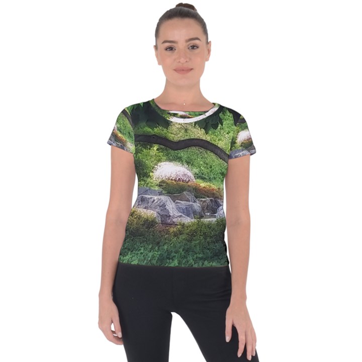 Chicago Garden of the Phoenix Short Sleeve Sports Top 