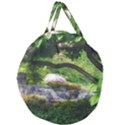 Chicago Garden of the Phoenix Giant Round Zipper Tote View2