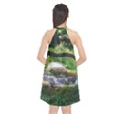 Chicago Garden of the Phoenix Halter Neckline Chiffon Dress  View2