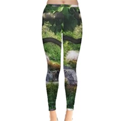 Chicago Garden Of The Phoenix Inside Out Leggings