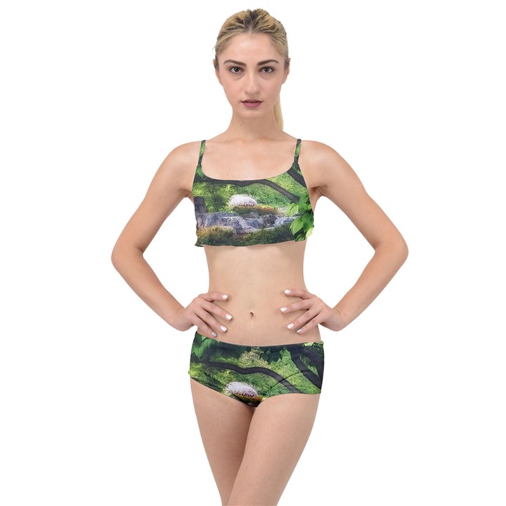 Chicago Garden of the Phoenix Layered Top Bikini Set