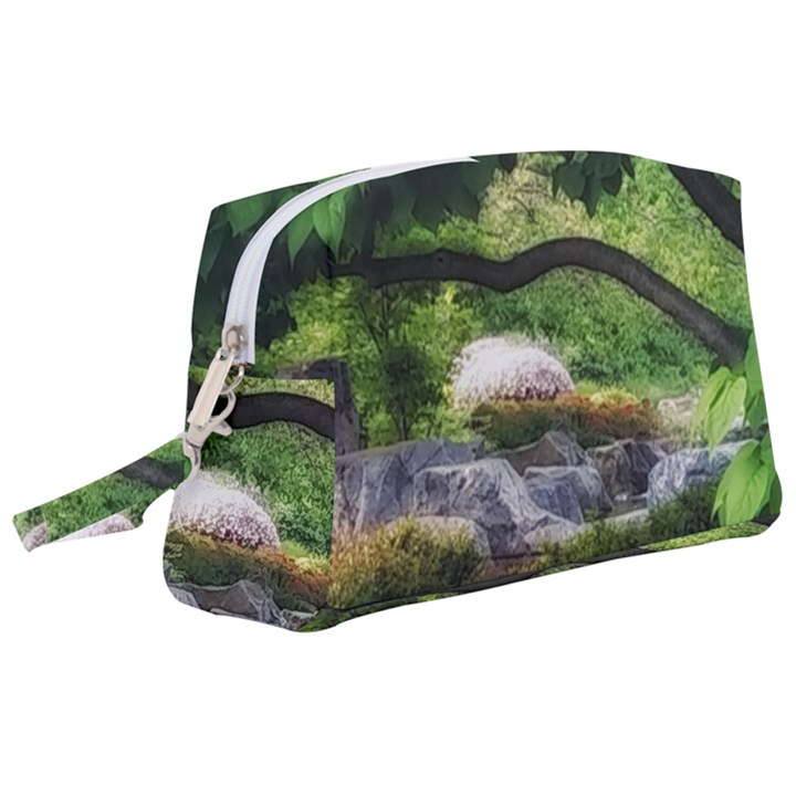 Chicago Garden of the Phoenix Wristlet Pouch Bag (Large)