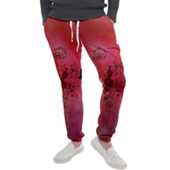 Decorative Clef With Piano And Guitar Men s Jogger Sweatpants