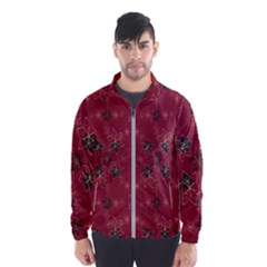 Modern Floral Collage Print Pattern Modern Floral Collage Print Pattern Men s Windbreaker