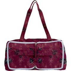 Modern Floral Collage Print Pattern Modern Floral Collage Print Pattern Multi Function Bag