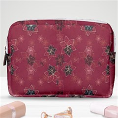 Modern Floral Collage Print Pattern Modern Floral Collage Print Pattern Make Up Pouch (medium)