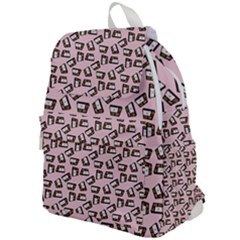 Bento Lunch Pink Top Flap Backpack