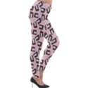 Bento Lunch Pink Lightweight Velour Leggings View4