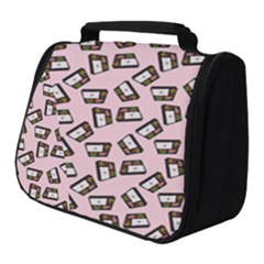 Bento Lunch Pink Full Print Travel Pouch (small) by snowwhitegirl