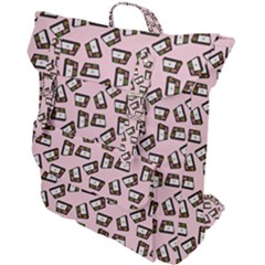 Bento Lunch Pink Buckle Up Backpack