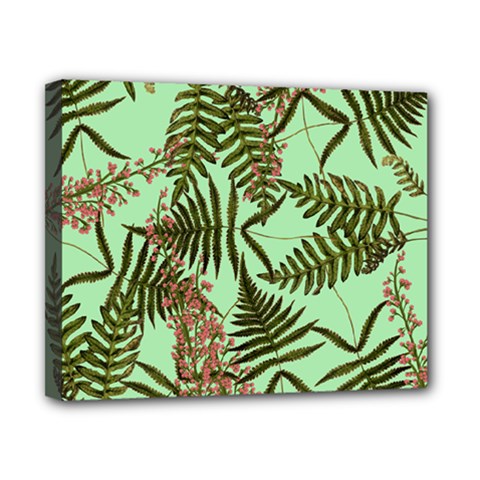 Fern Green Canvas 10  X 8  (stretched) by snowwhitegirl