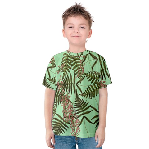 Fern Green Kids  Cotton Tee by snowwhitegirl