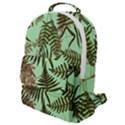 Fern Green Flap Pocket Backpack (Small) View1