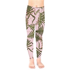 Fern Pink Kids  Legging by snowwhitegirl