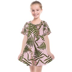 Fern Pink Kids  Smock Dress