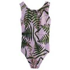 Fern Pink Kids  Cut-out Back One Piece Swimsuit