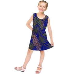 Fern Blue Kids  Tunic Dress by snowwhitegirl