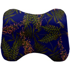 Fern Blue Head Support Cushion