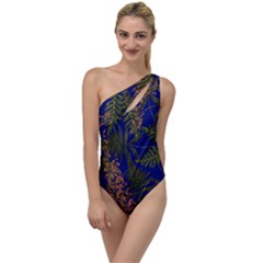 Fern Blue To One Side Swimsuit