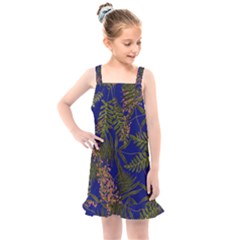 Fern Blue Kids  Overall Dress