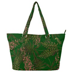 Fern Dark Green Full Print Shoulder Bag by snowwhitegirl