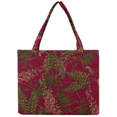 Fern Red Mini Tote Bag by snowwhitegirl