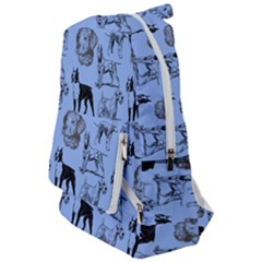 Dog Pattern Blue Travelers  Backpack