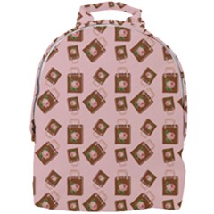 Shopping Bag Pattern Pink Mini Full Print Backpack