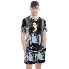 Chocolate Men s Mesh Tee And Shorts Set