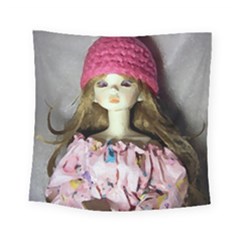 Cute In Pink Square Tapestry (small) by snowwhitegirl