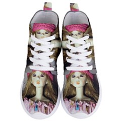 Cute In Pink Women s Lightweight High Top Sneakers