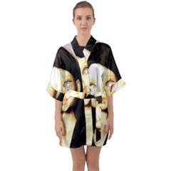 Lost Quarter Sleeve Kimono Robe