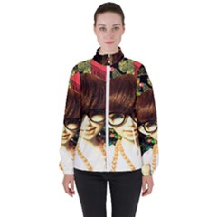 Olivia In The Fields Women s High Neck Windbreaker