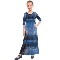 Mountain Glass Kids  Quarter Sleeve Maxi Dress