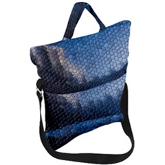 Mountain Glass Fold Over Handle Tote Bag by snowwhitegirl