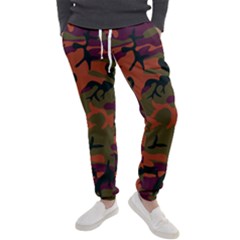 Camouflage Orange Men s Jogger Sweatpants