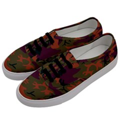 Camouflage Orange Men s Classic Low Top Sneakers by snowwhitegirl