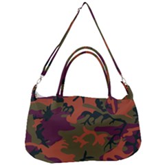 Camouflage Orange Removal Strap Handbag