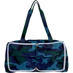 Camouflage Blue Multi Function Bag