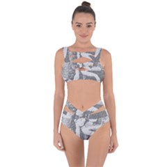 Kids Bandaged Up Bikini Set 