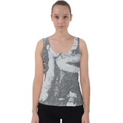 Kids Velvet Tank Top