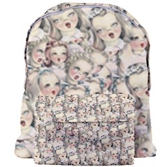 Vintage Singing Heads Giant Full Print Backpack by snowwhitegirl