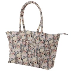 Vintage Singing Heads Canvas Shoulder Bag by snowwhitegirl