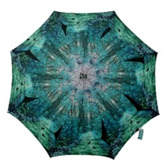 Blue Forest Hook Handle Umbrellas (small) by snowwhitegirl