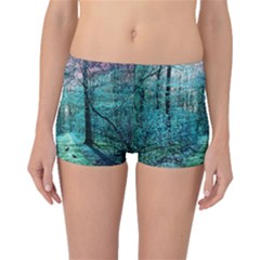 Blue Forest Boyleg Bikini Bottoms by snowwhitegirl