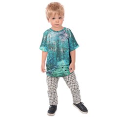 Blue Forest Kids  Raglan Tee