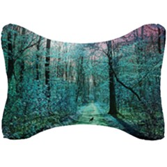 Blue Forest Seat Head Rest Cushion