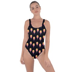 Cotton Candy Pattern  Black Bring Sexy Back Swimsuit by snowwhitegirl