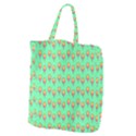 Cotton Candy Pattern Green Giant Grocery Tote View1